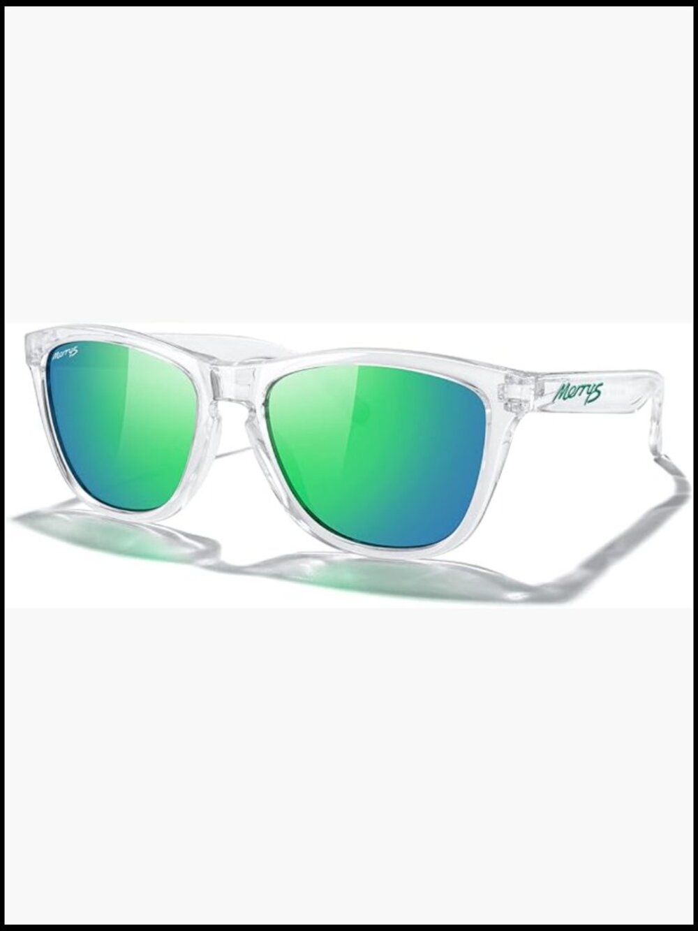 Classic Square Polarized Sunglasses, TR90 Frame, UV Protection